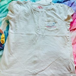 Girls Size 7/8 Vineyard Vines pocketed T shirt